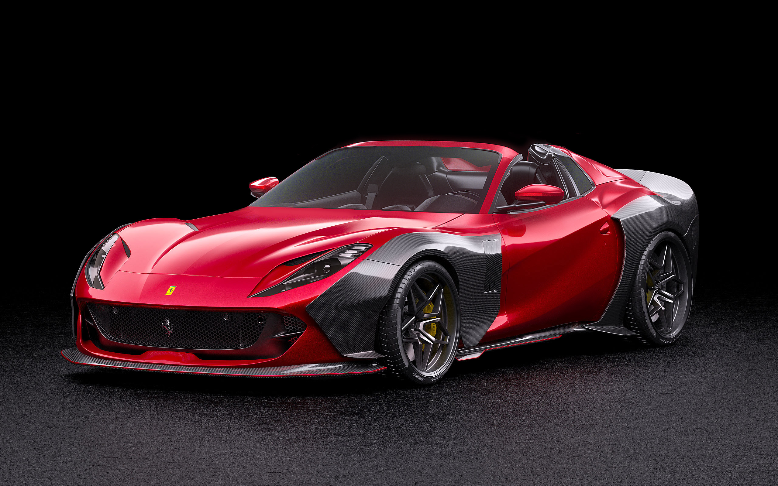 Ferrari 812 Superfast  Carbon Fiber Widebody kit ZACOE