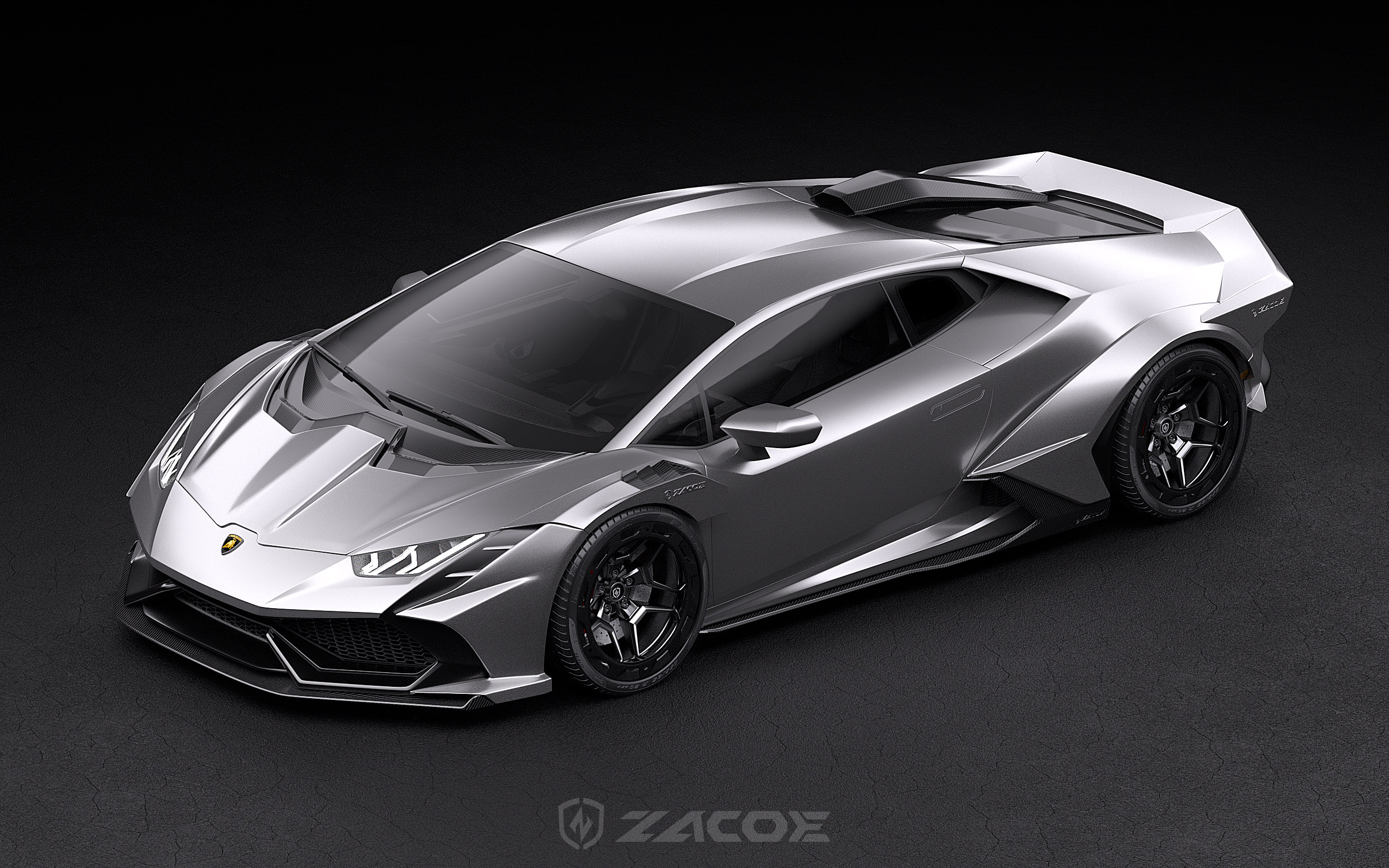 Lamborghini Huracan LP610-4 Carbon Fiber Wide Body ZACOE