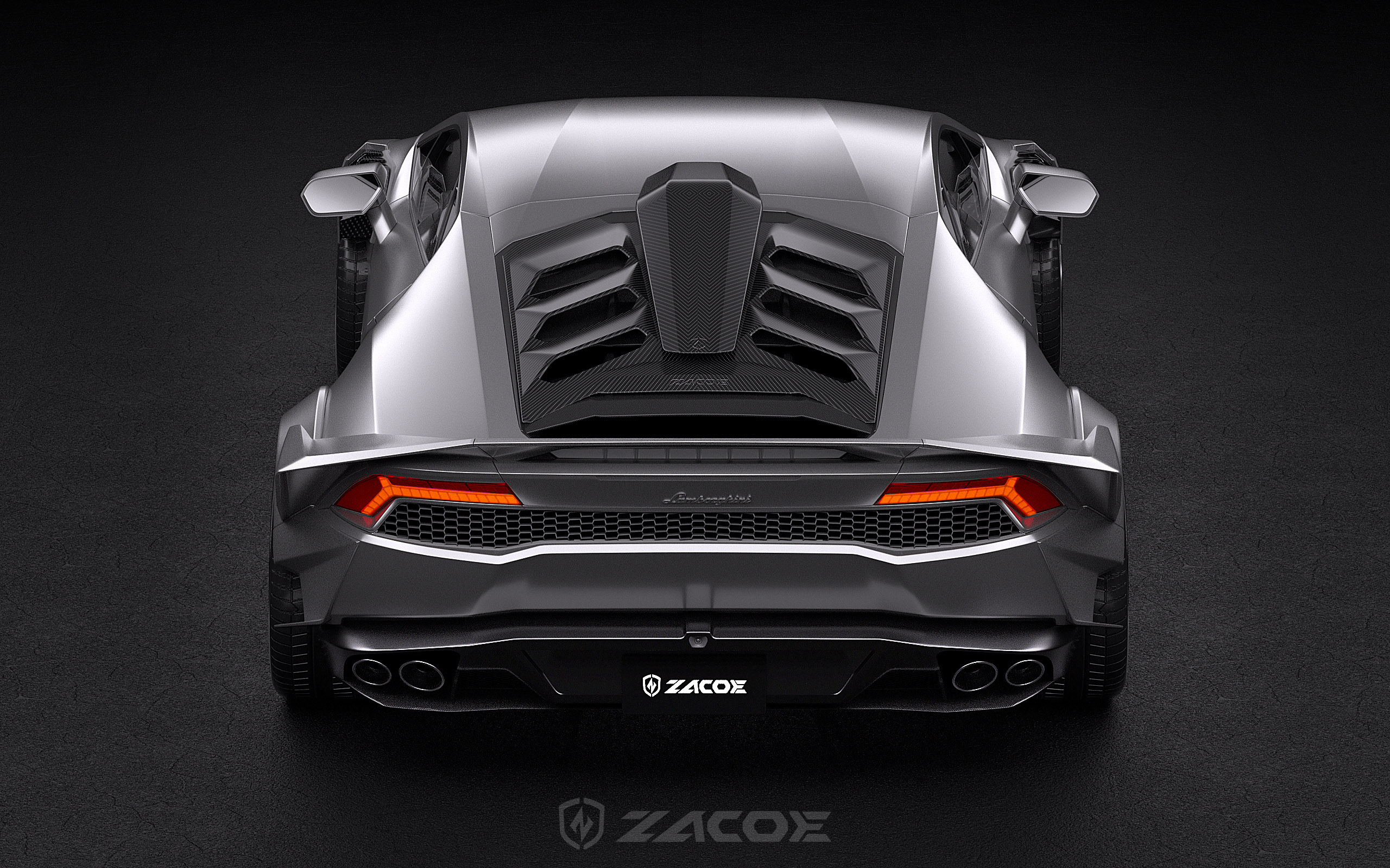 Lamborghini Huracan LP610-4 Carbon Fiber Wide Body ZACOE