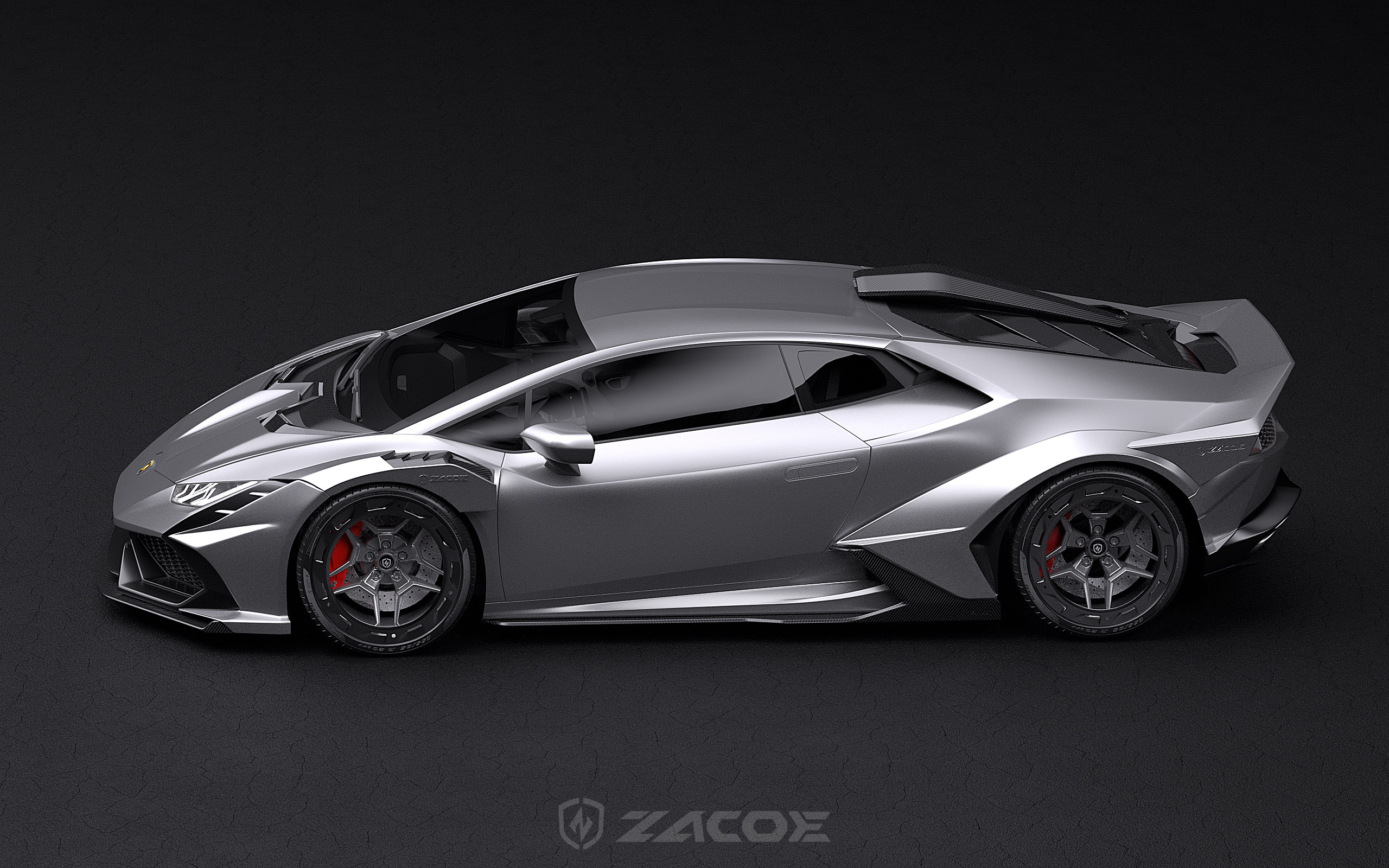 Lamborghini Huracan LP610-4 Carbon Fiber Wide Body ZACOE