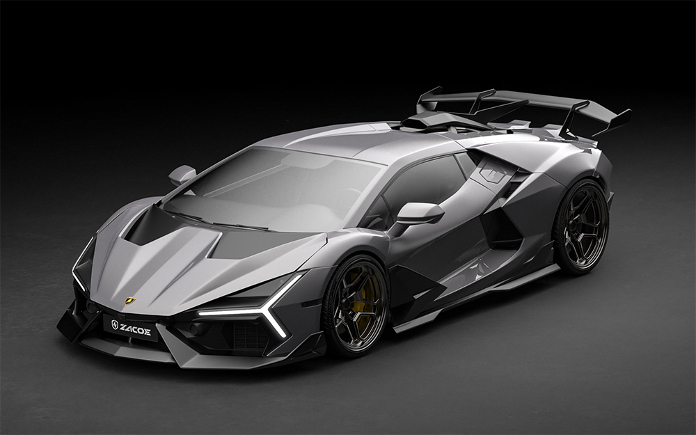 Lamborghini Revuelto with bodykit by ZACOE